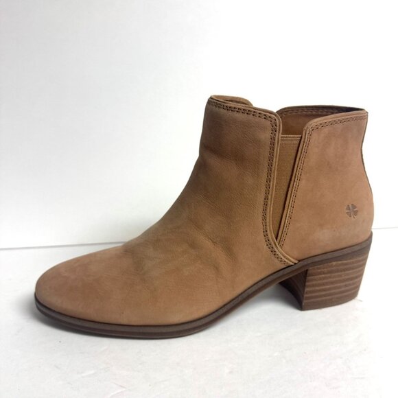 Lucky Brand Womens Chelsaey Boot Tan Size 8 M - Picture 1 of 6